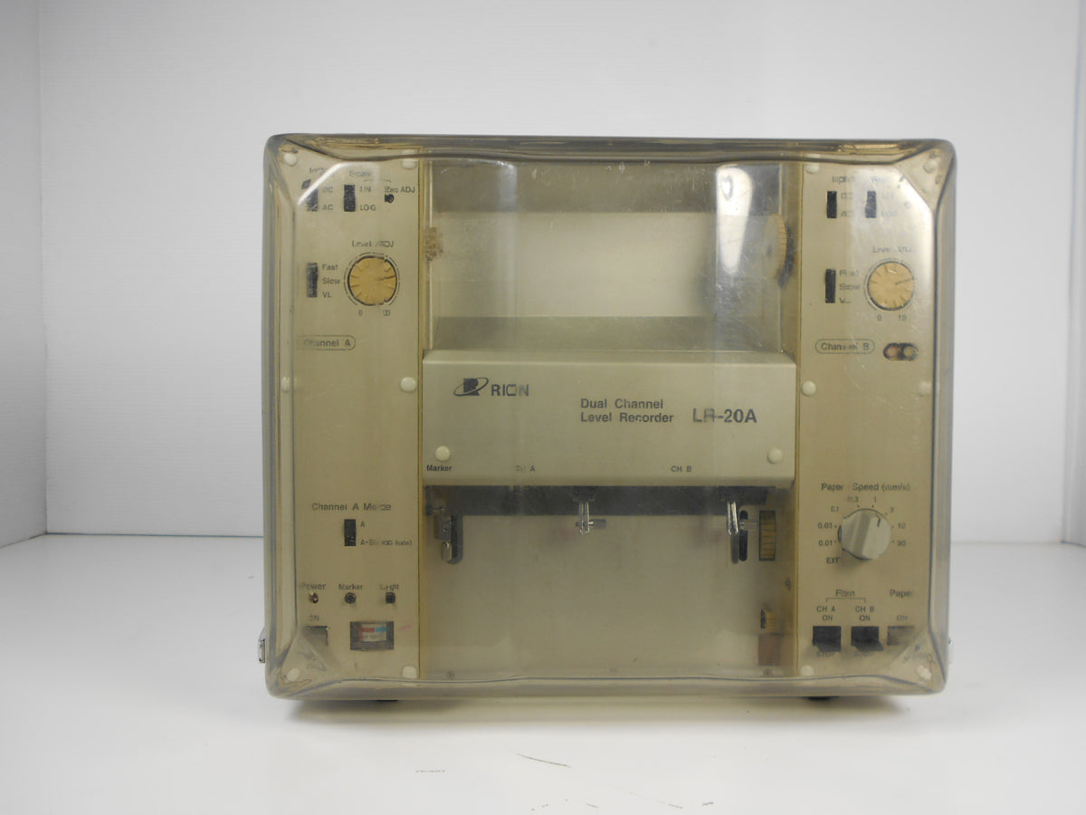 Rion LR-20A Level Recorder 2ch Noise Vibration Dust Measuring Device [n1170636056]