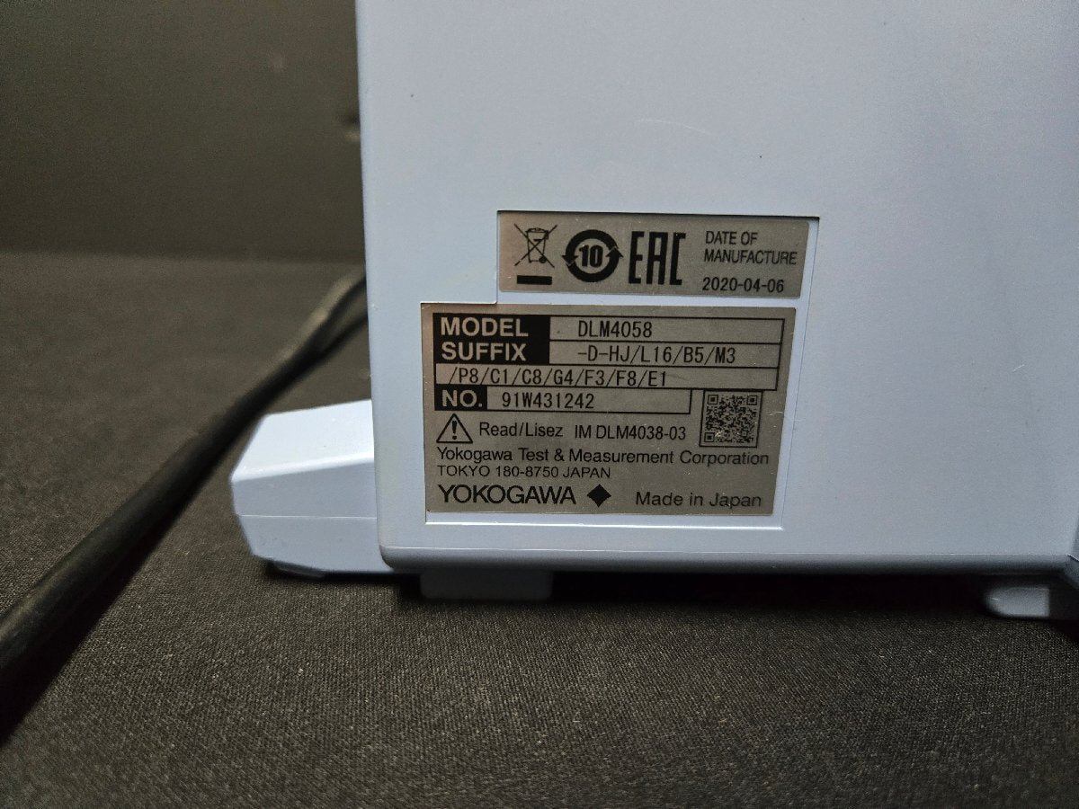 Yokogawa DLM4058 Digital Oscilloscope 500MHz 2.5GS/s [f1170643213]