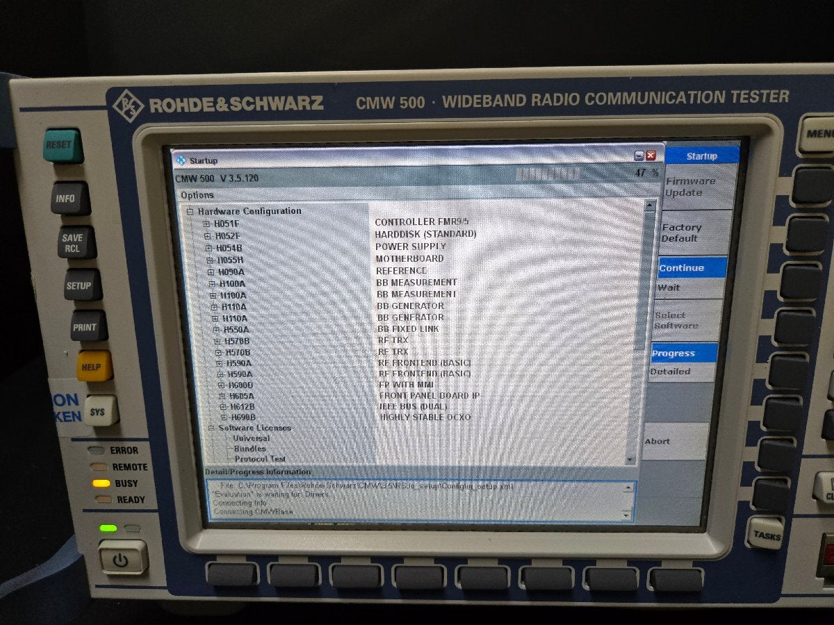 NBC R&S CMW500 Wideband Radio Communication Tester [h1170657066]