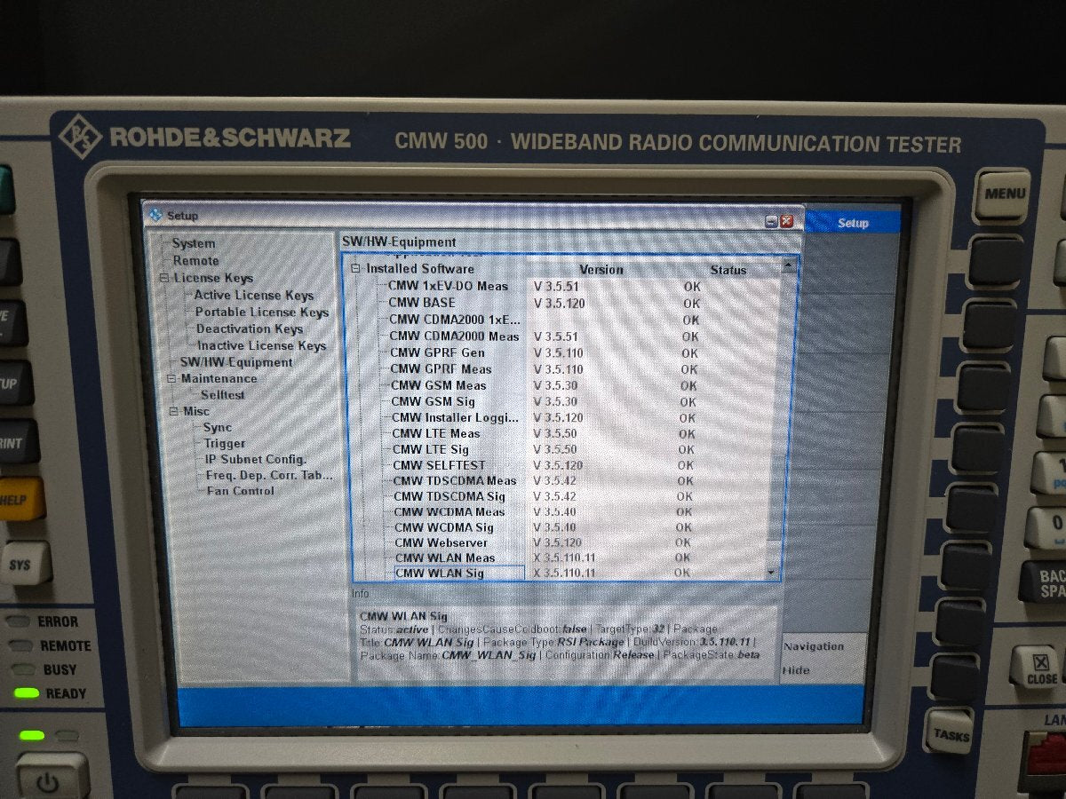 NBC R&S CMW500 Wideband Radio Communication Tester [h1170657066]