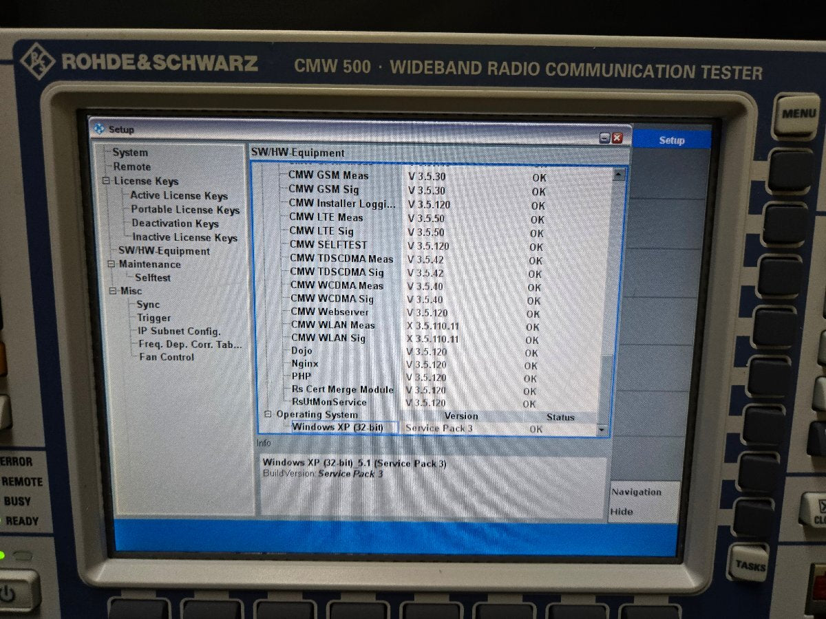 R&S CMW500 Wideband Radio Tester [h1170657066]