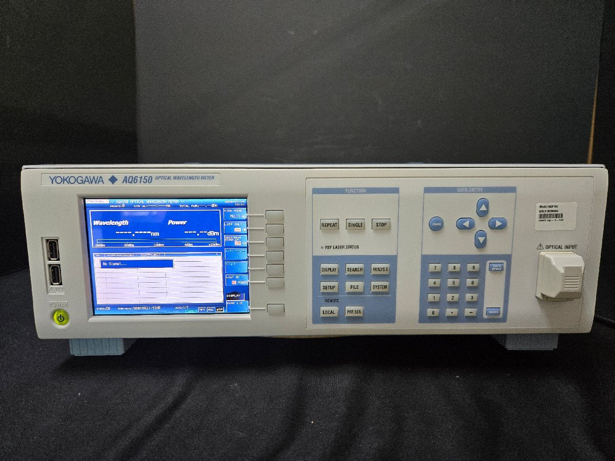Yokogawa AQ6150-10-D/FC Optical Wavelength Meter [r1170643503]