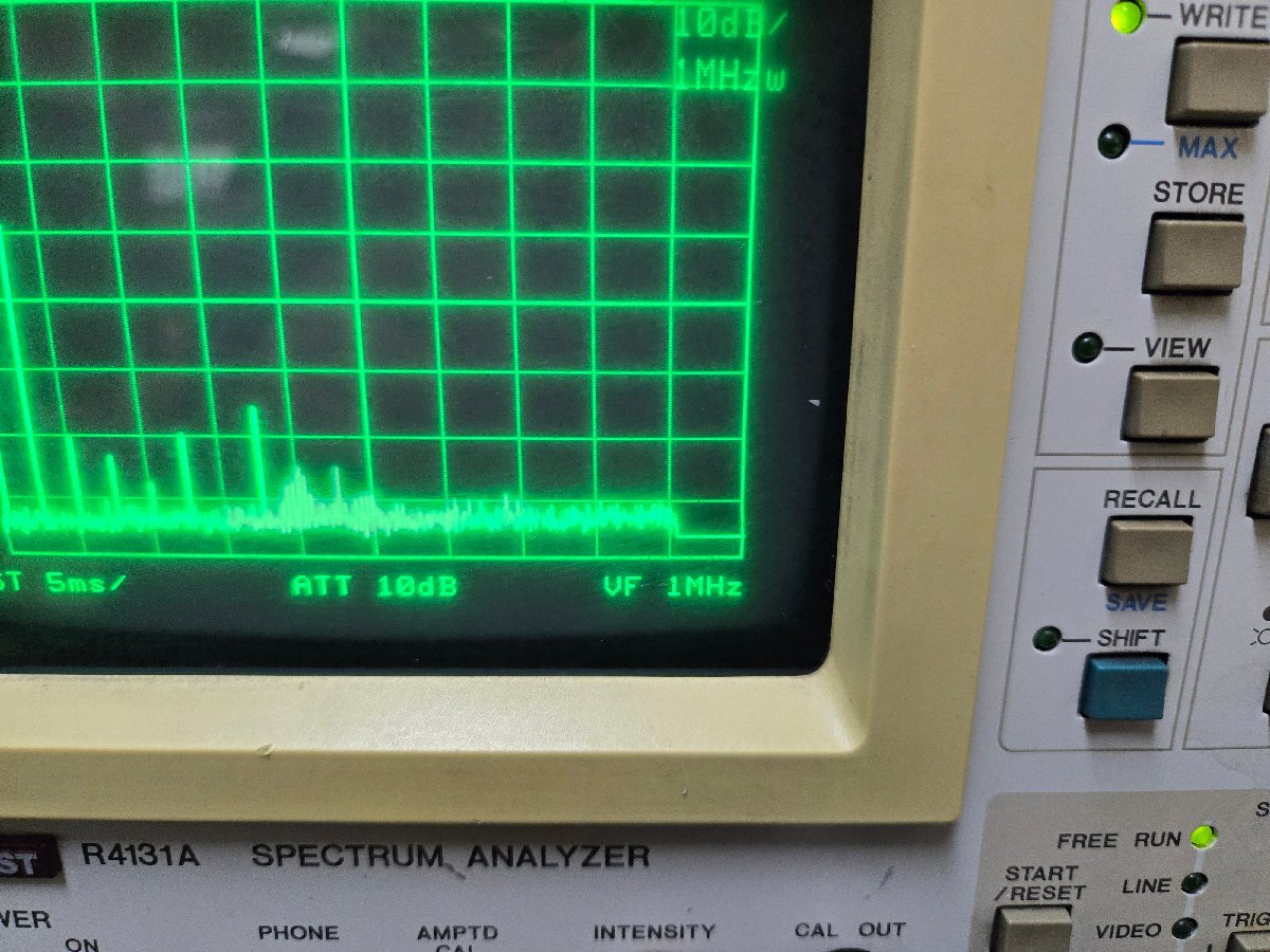 Advantest R4131A Spectrum Analyzer 10kHz-3.5GHz (as-is) [m1170645592]