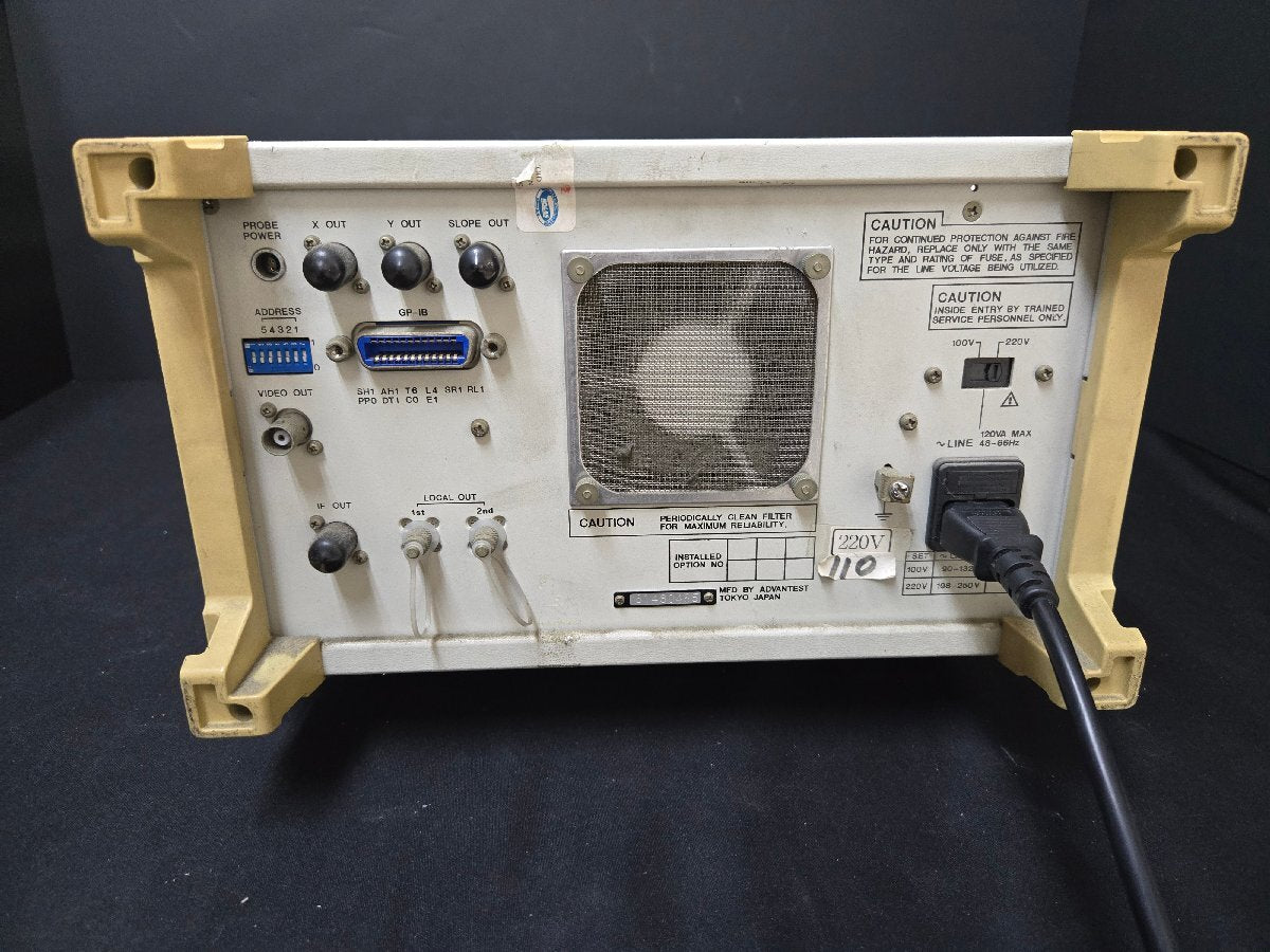 Advantest R4131A Spectrum Analyzer 10kHz-3.5GHz (as-is) [m1170645592]