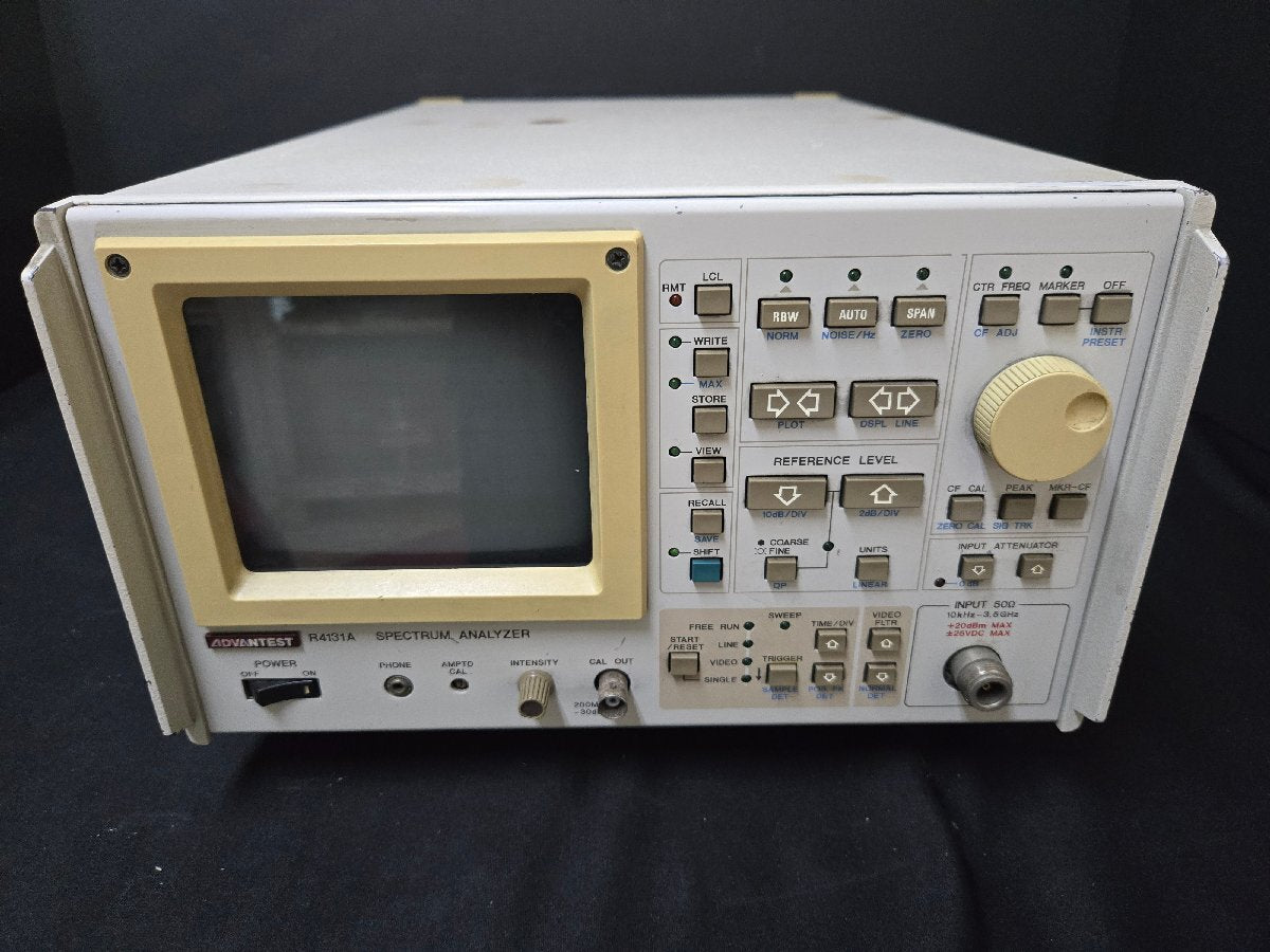 Advantest R4131A Spectrum Analyzer 10kHz-3.5GHz (as-is) [m1170645592]