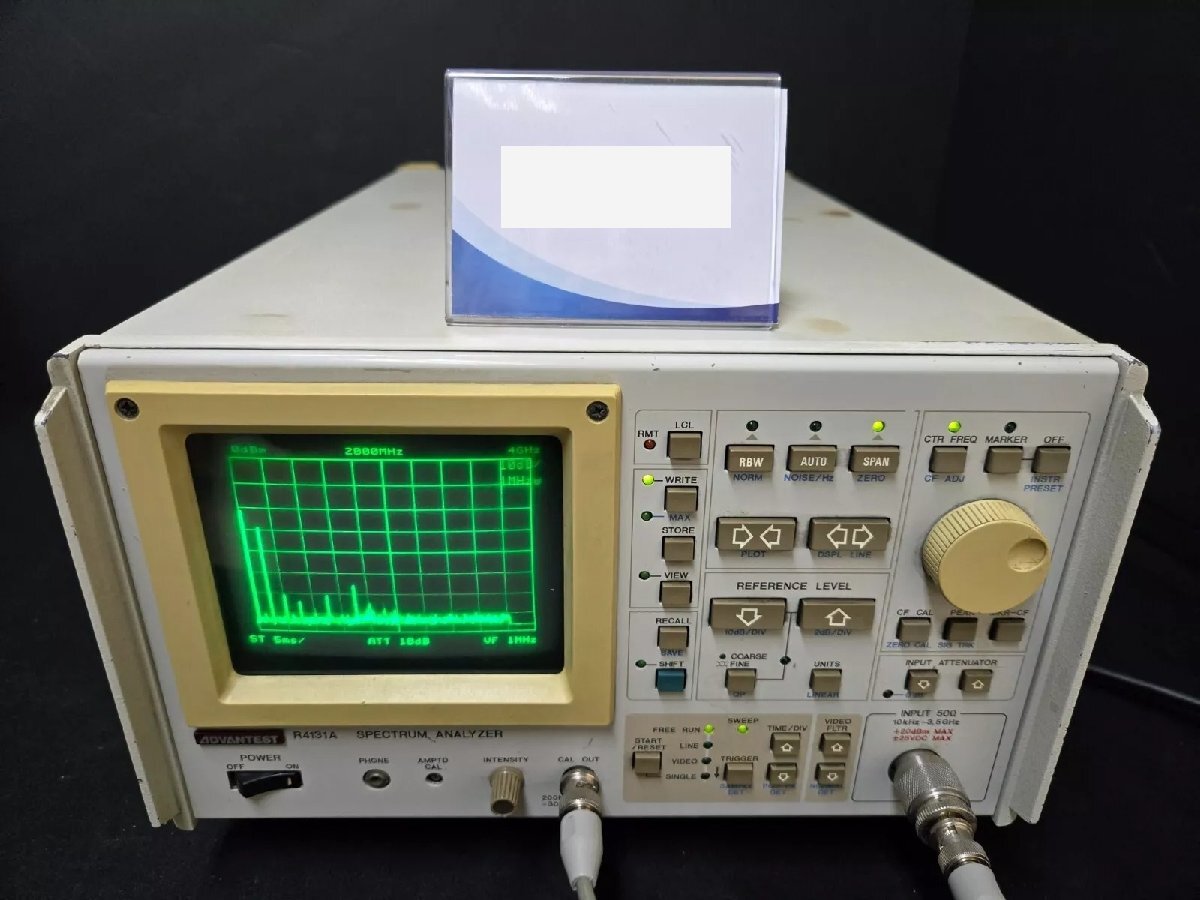 Advantest R4131A Spectrum Analyzer 10kHz-3.5GHz (as-is) [m1170645592]