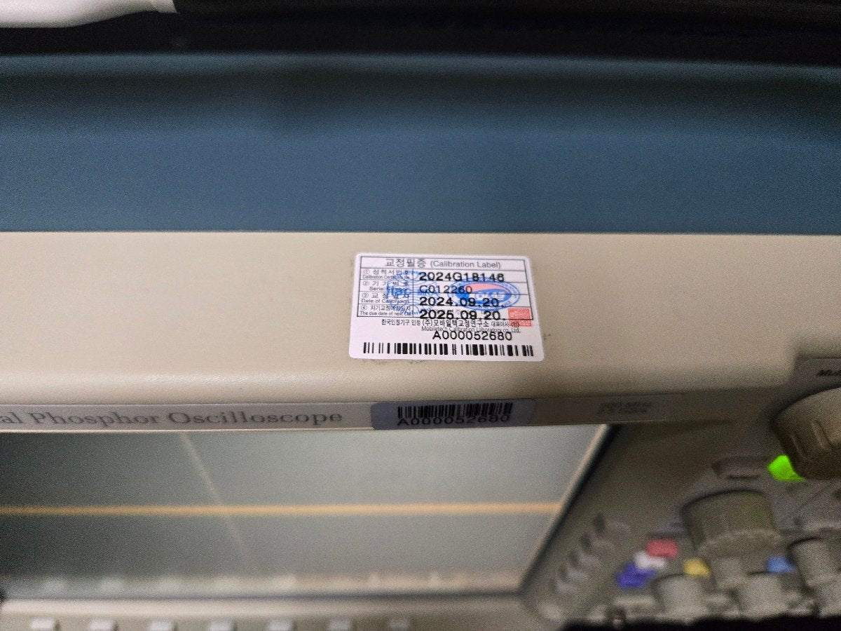 Tektronix DPO4054 Digital Phosphor Oscilloscope 500MHz 4ch 2.5GS/s [j1170660786]