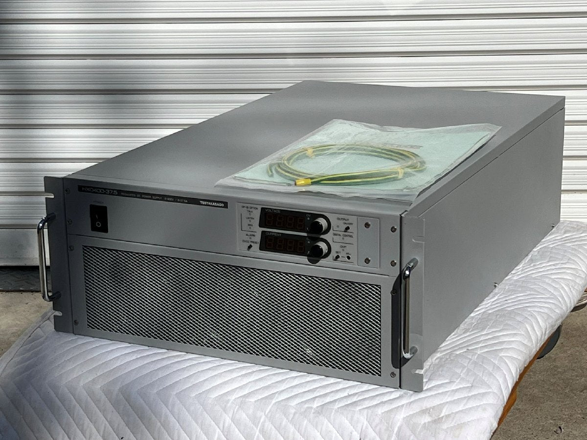 Takasago HX0400-37.5 Switching DC Power Supply 400V 37.5A 15kW [e1171136610]