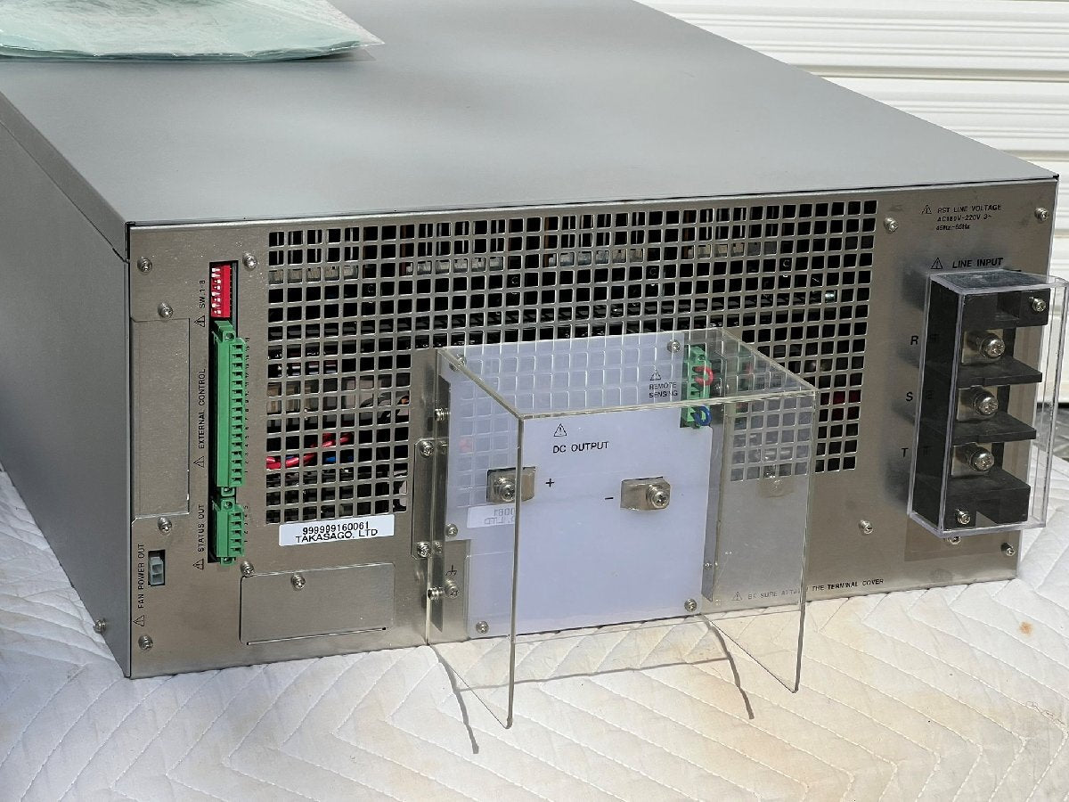 Takasago HX0400-37.5 Switching DC Power Supply 400V 37.5A 15kW [e1171136610]