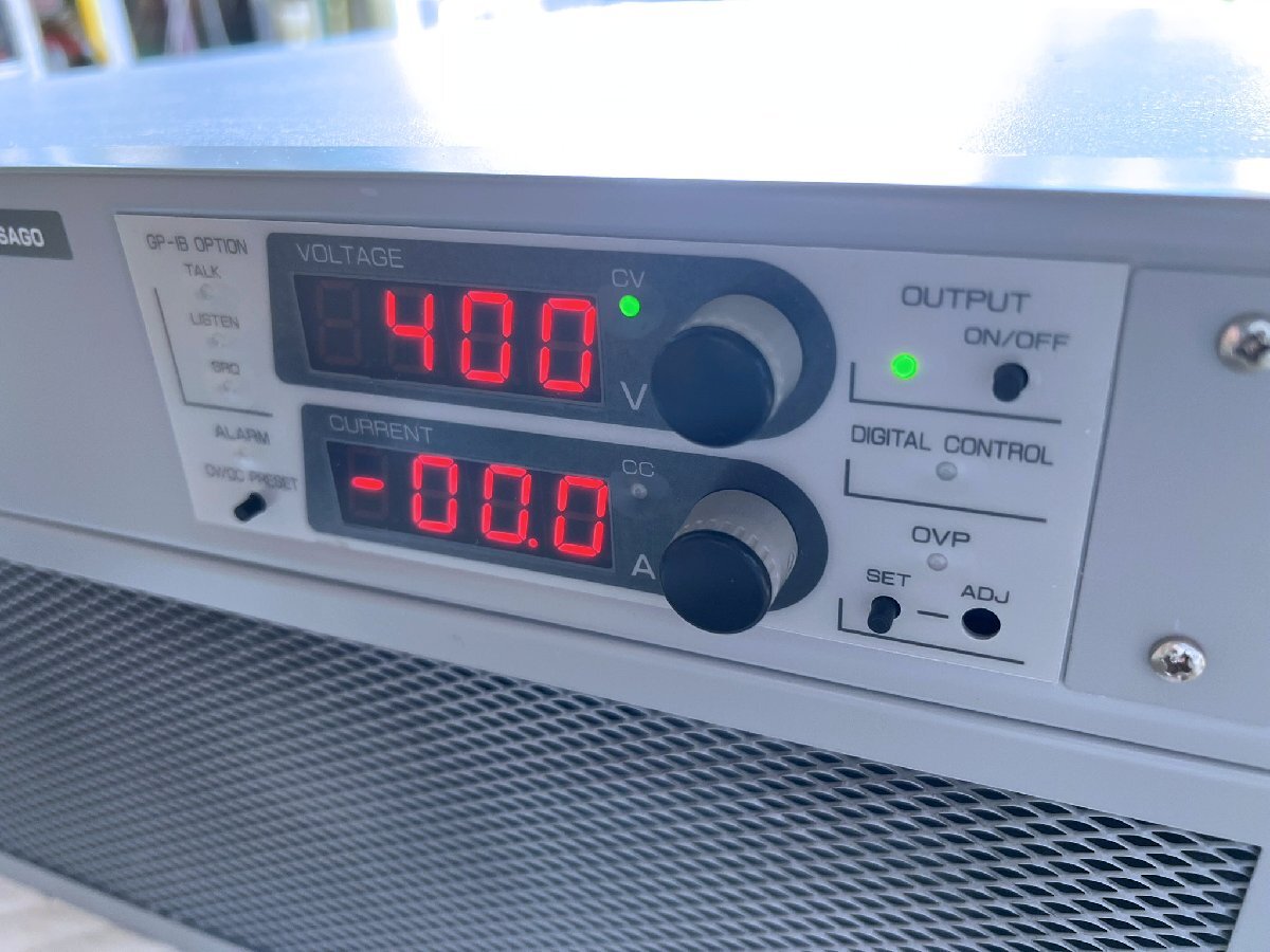 Takasago HX0400-37.5 Switching DC Power Supply 400V 37.5A 15kW [e1171136610]