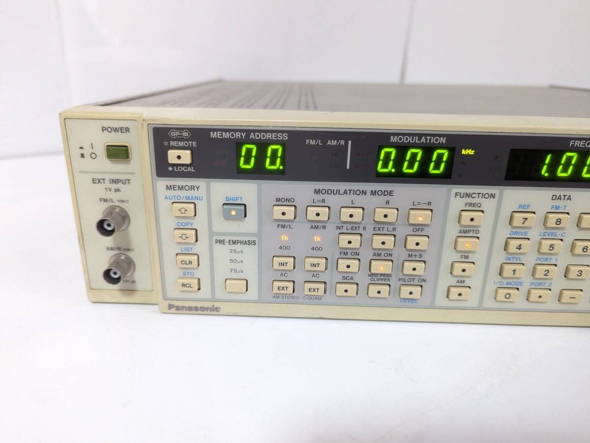 Panasonic VP-8122A AM/FM Stereo Signal Generator 0.01-280MHz [k1172107813]