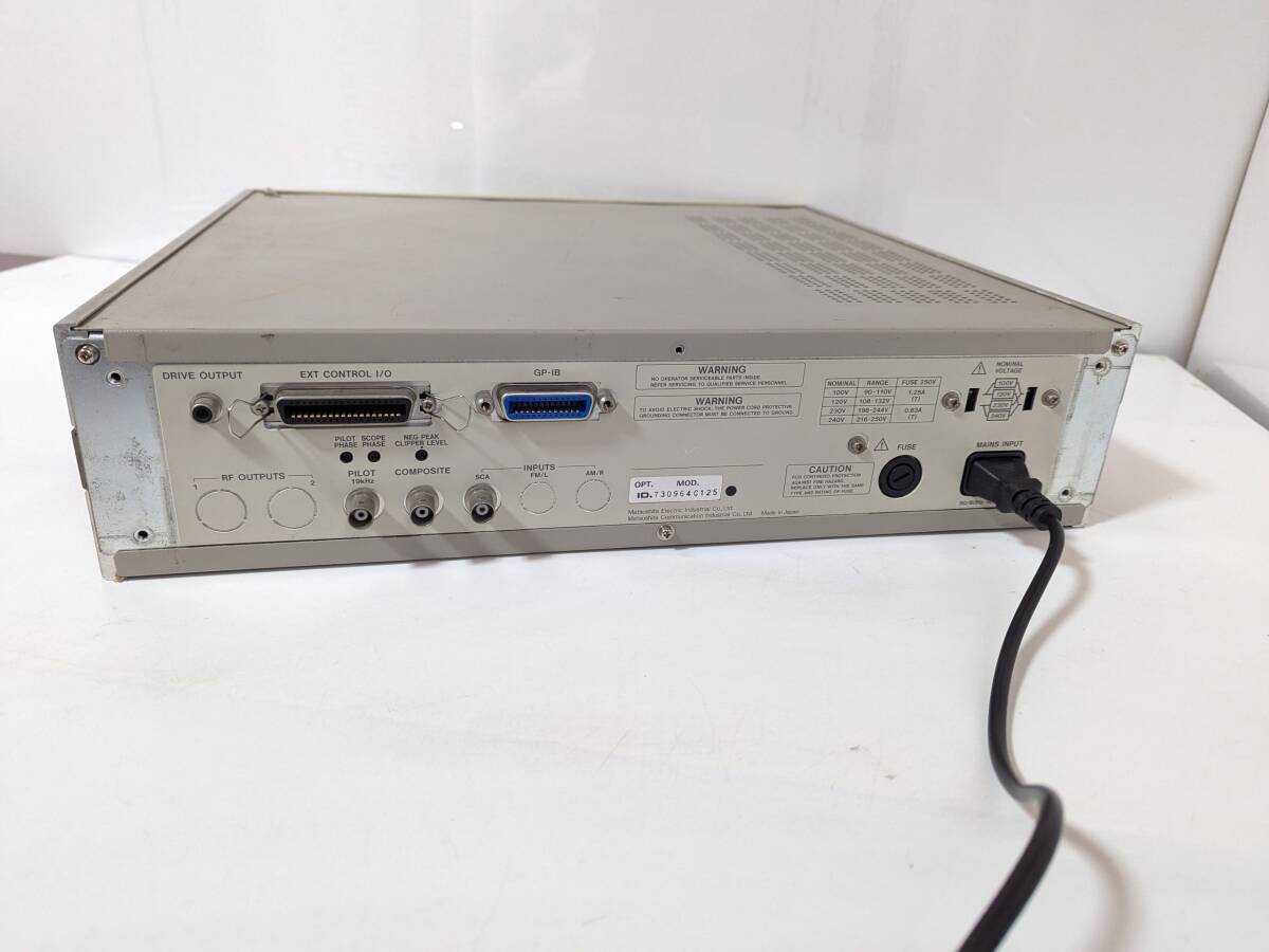 Panasonic VP-8122A AM/FM Stereo Signal Generator 0.01-280MHz [k1172107813]