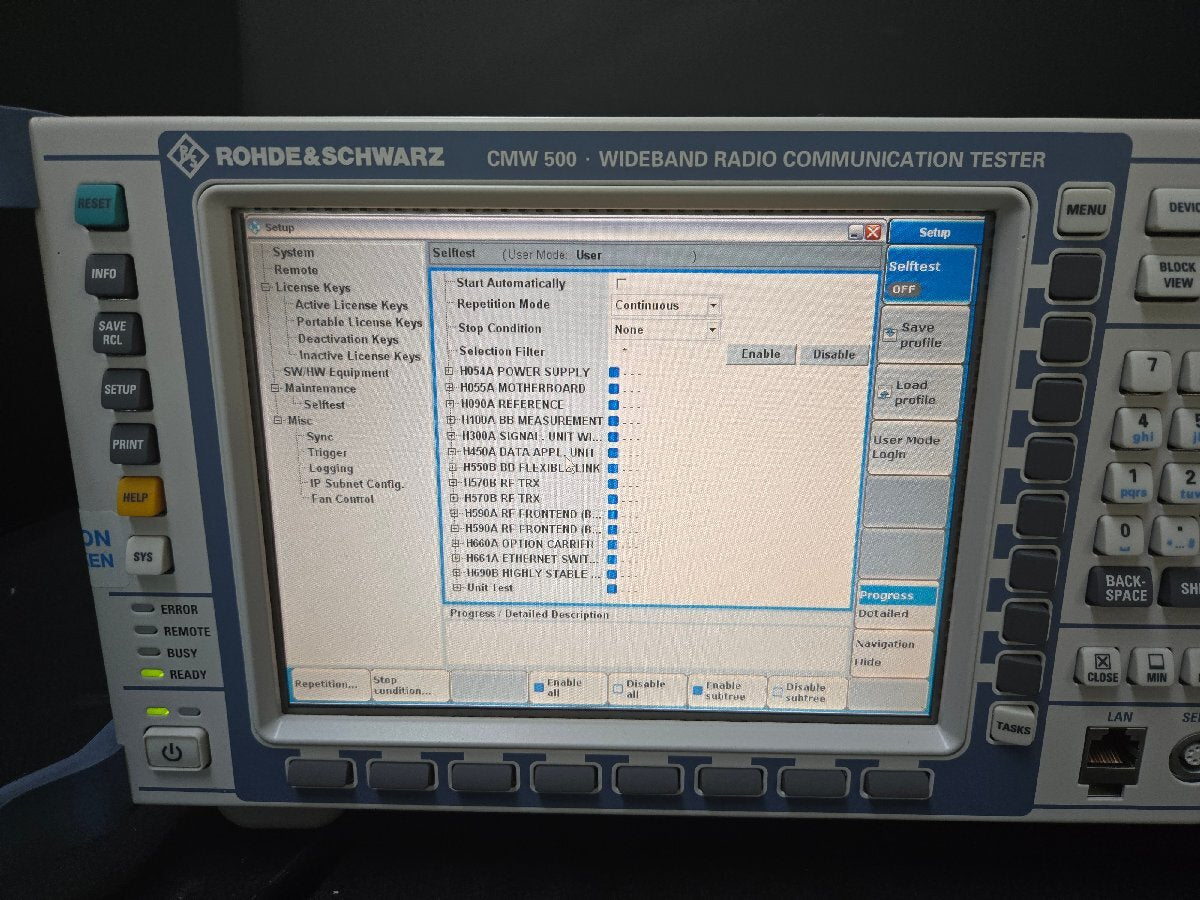 R&S CMW500 Wideband Radio Communication Tester [x1172212694]