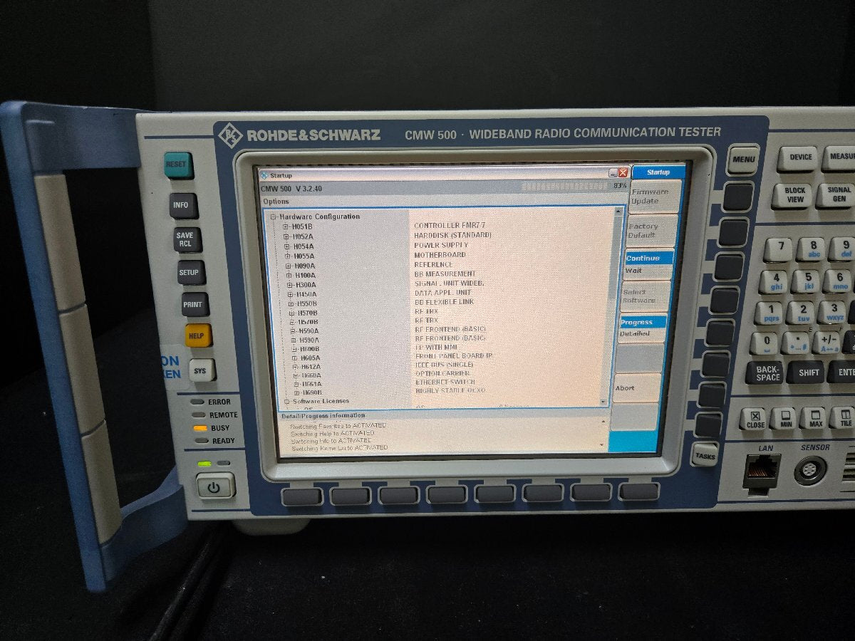 R&S CMW500 Wideband Radio Communication Tester [x1172212694]