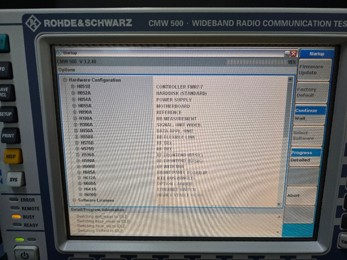 R&S CMW500 Wideband Radio Communication Tester [x1172212694]