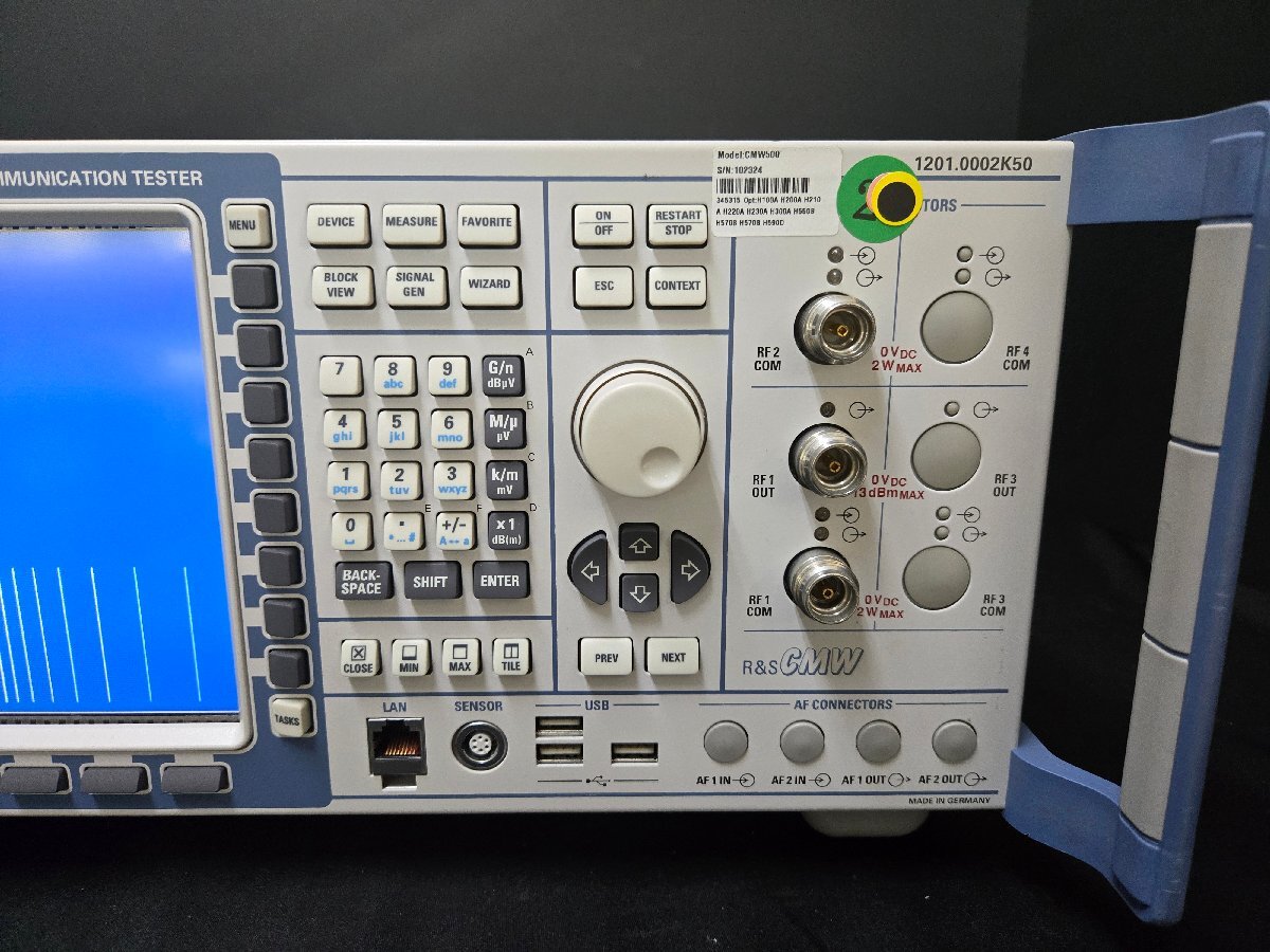 R&S CMW500 Wideband Radio Communication Tester [f1172220690]