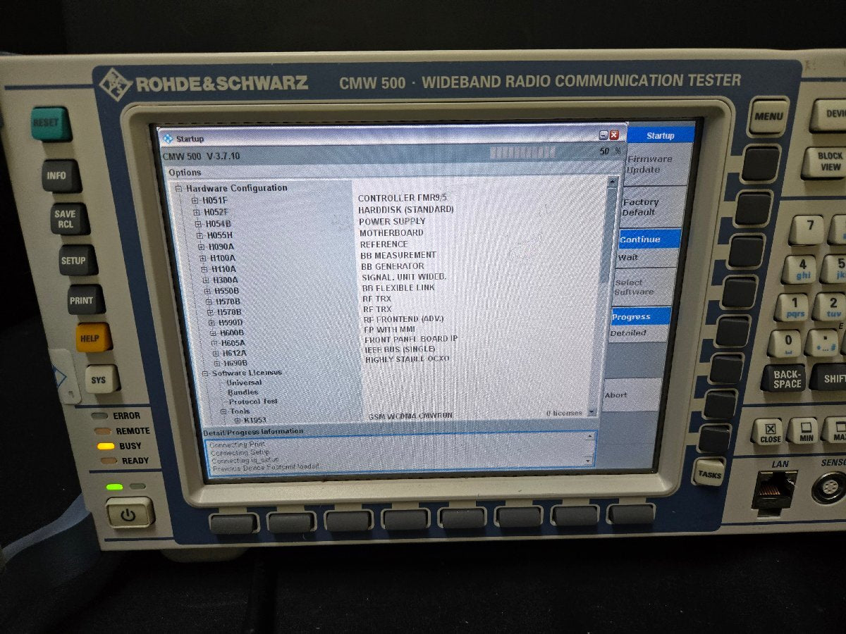 NBC CMW500 Wideband Radio Tester [v1172242361]
