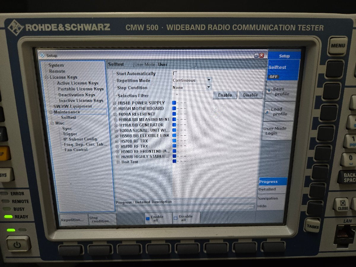 NBC CMW500 Wideband Radio Tester [v1172242361]