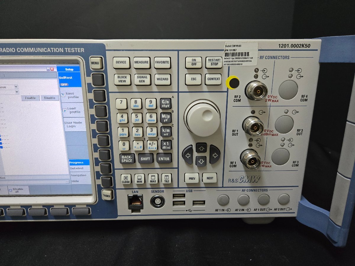 NBC CMW500 Wideband Radio Tester [v1172242361]