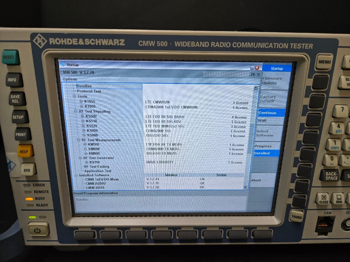 R&S CMW500 Wideband Radio Communication Tester [u1172240937]