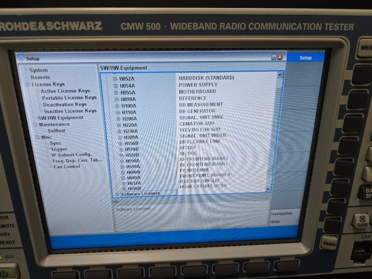 R&S CMW500 Wideband Radio Communication Tester [u1172240937]