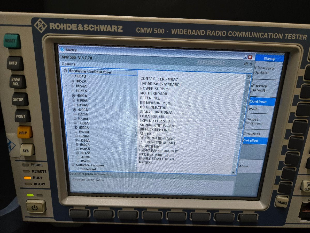 R&S CMW500 Wideband Radio Communication Tester [u1172240937]