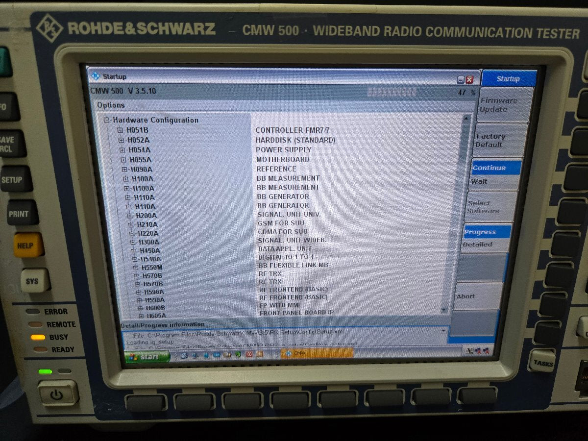 R&S CMW500 Wideband Radio Communication Tester [m1172216589]