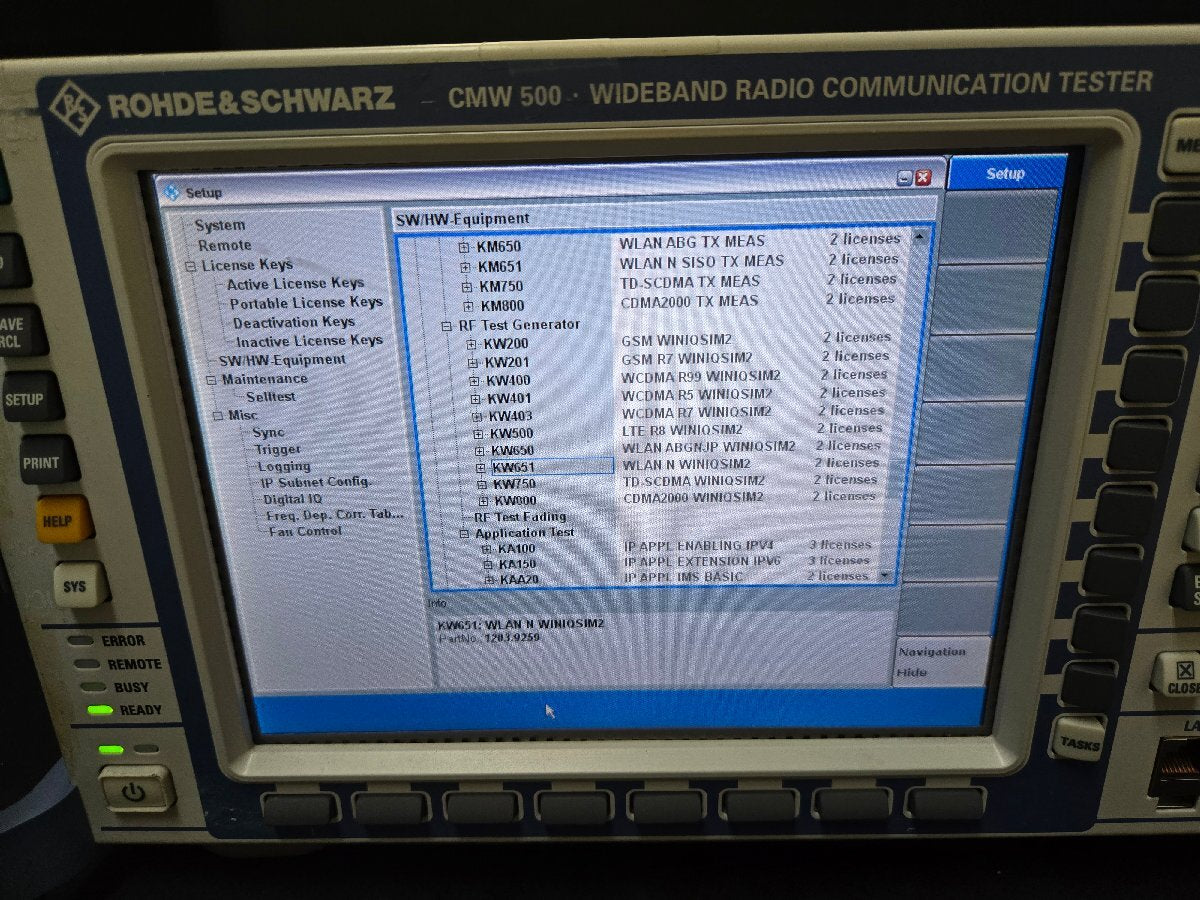 R&S CMW500 Wideband Radio Communication Tester [m1172216589]