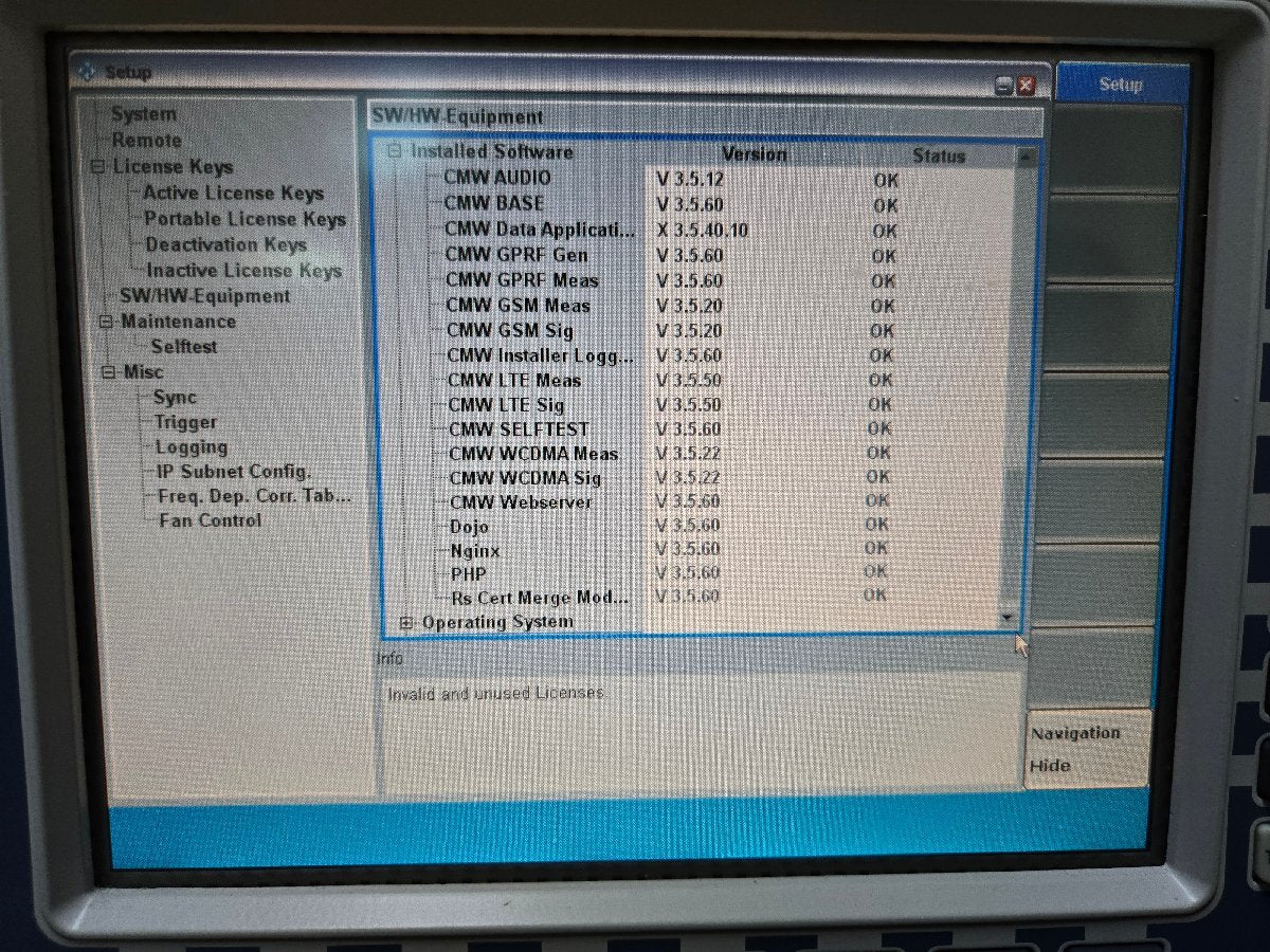 NBC R&S CMW500 Wideband Radio Tester [b1172239044]