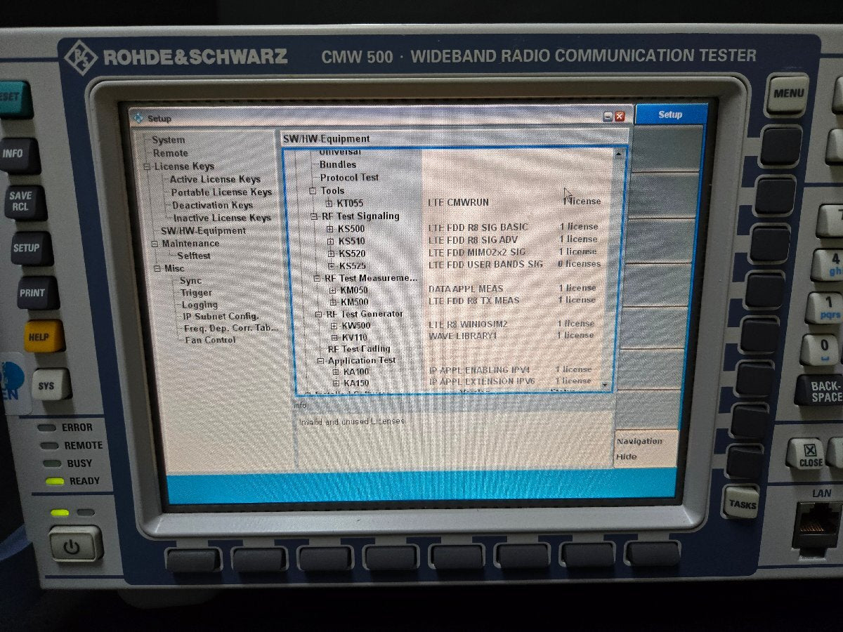 NBC R&S CMW500 Wideband Radio Tester [b1172239044]