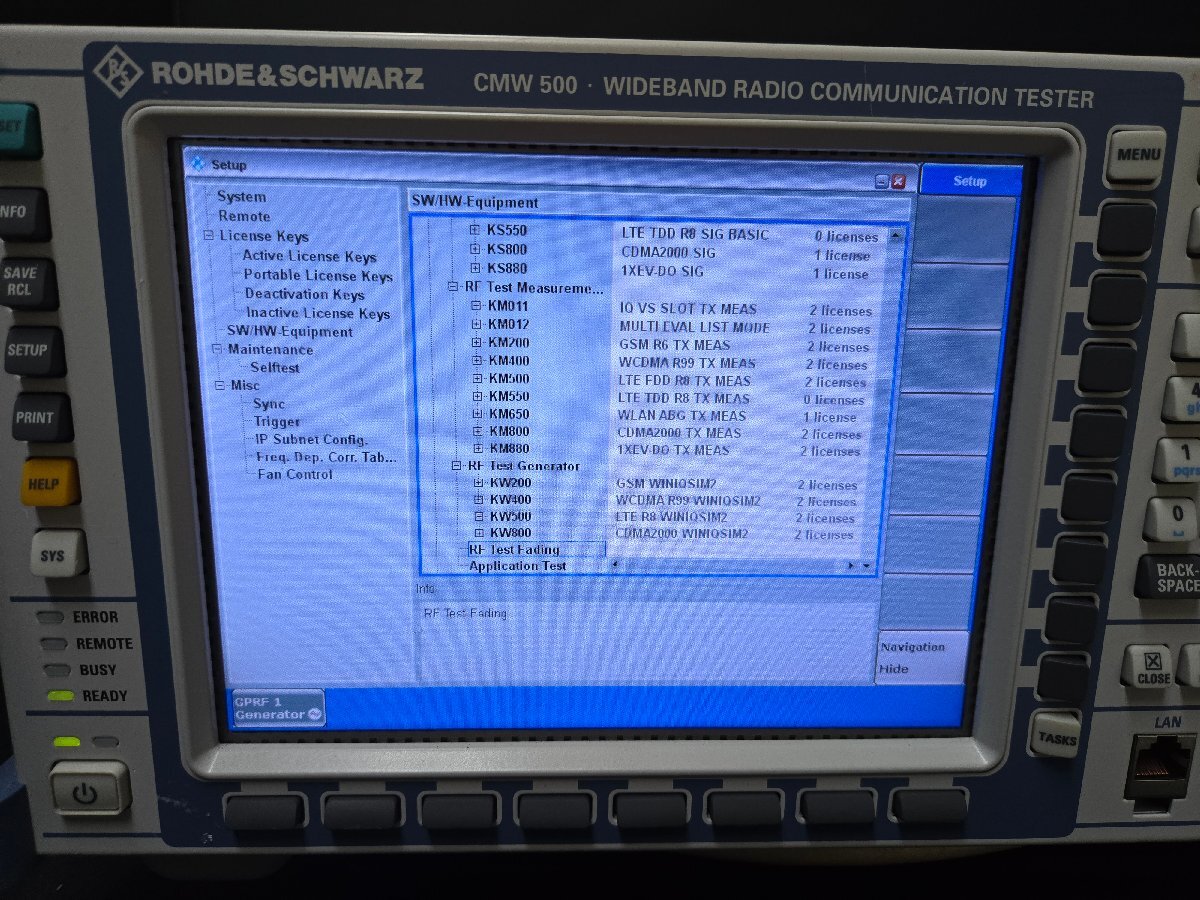 NBC R&S CMW500 Wideband Radio Communication Tester [k1172225130]