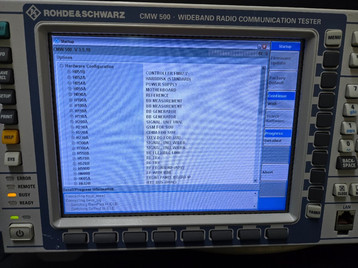 NBC R&S CMW500 Wideband Radio Communication Tester [k1172225130]