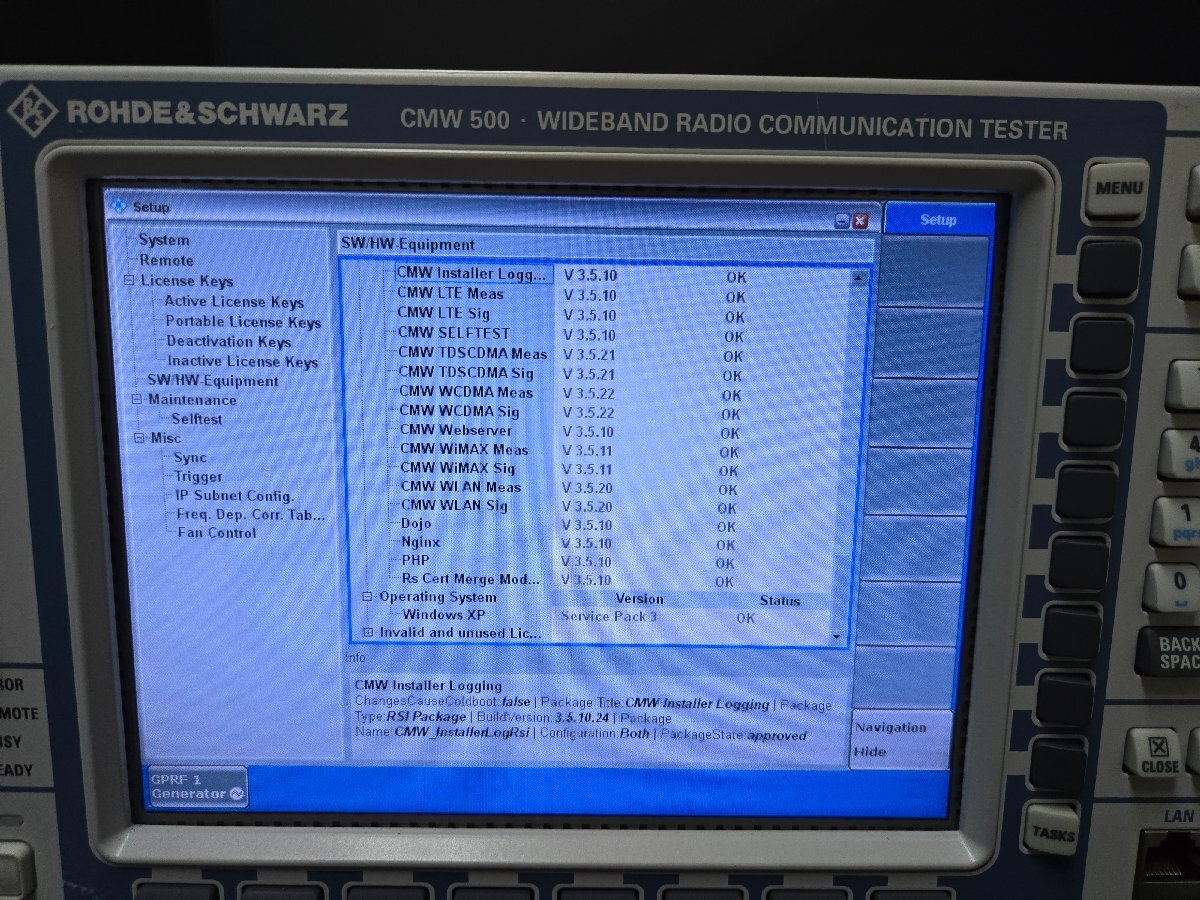 NBC R&S CMW500 Wideband Radio Communication Tester [k1172225130]
