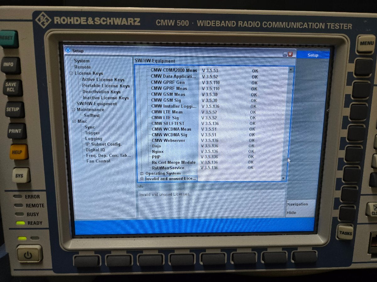 NBC R&S CMW500 Wideband Radio Communication Tester [d1172236386]