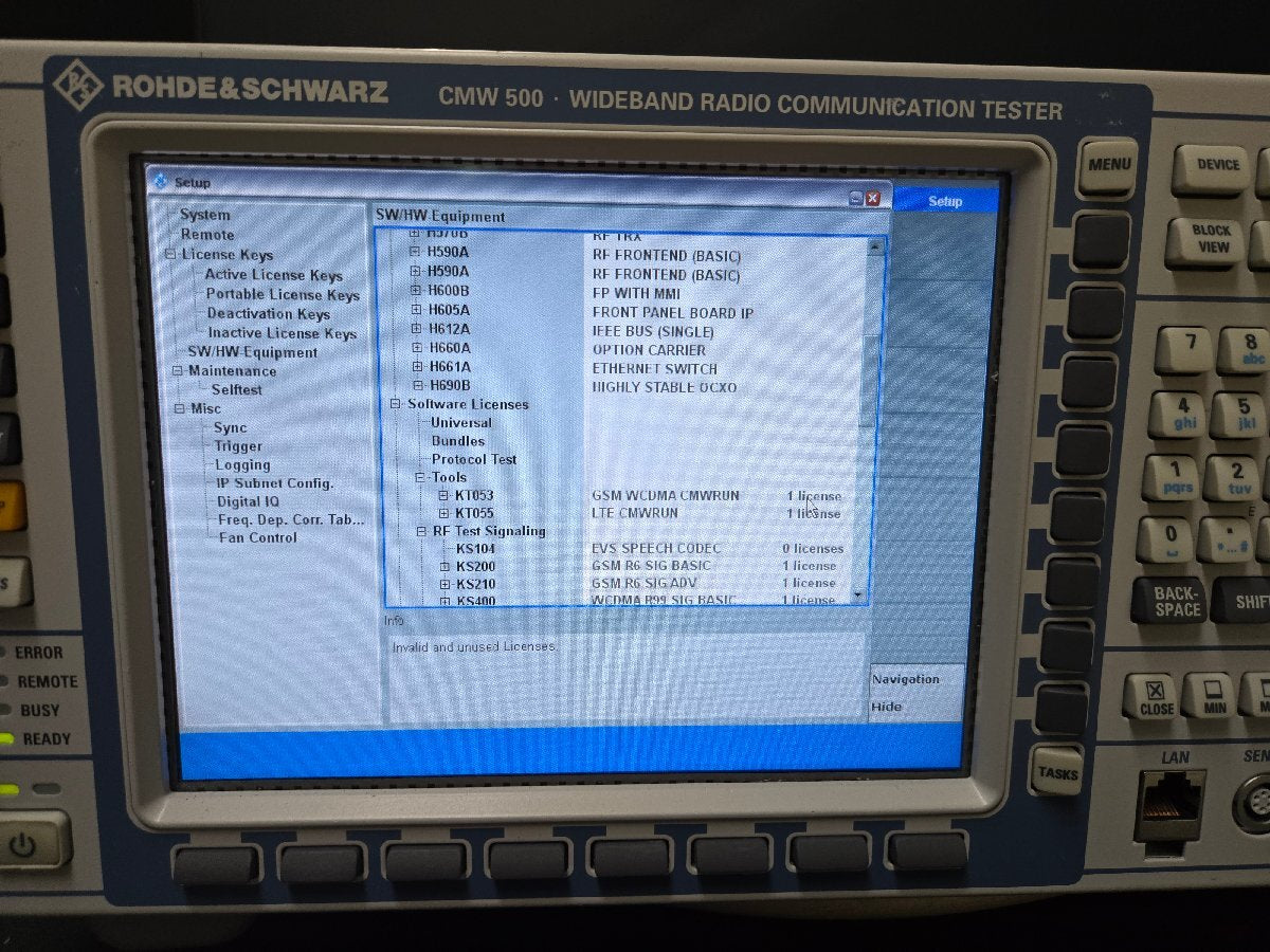 NBC R&S CMW500 Wideband Radio Communication Tester [d1172236386]