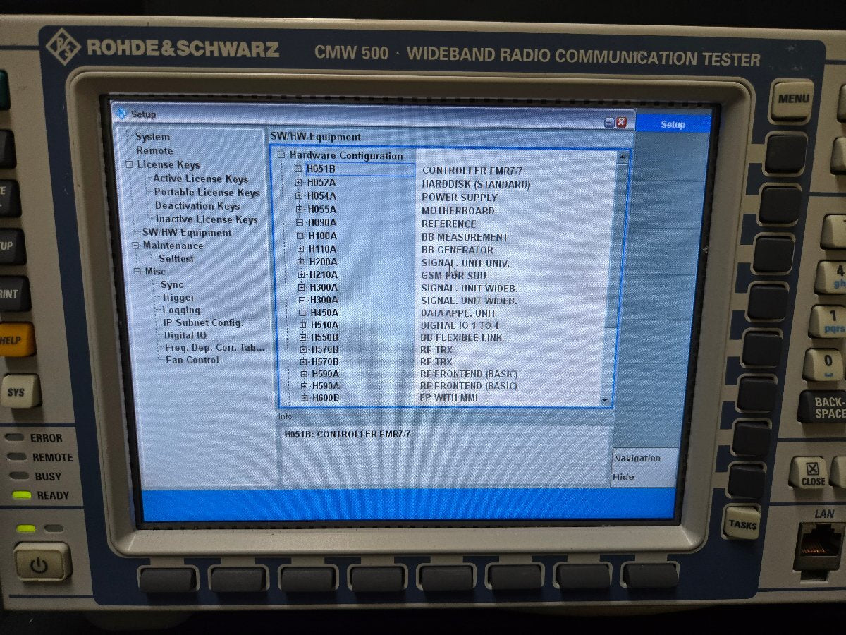 NBC R&S CMW500 Wideband Radio Communication Tester [d1172236386]