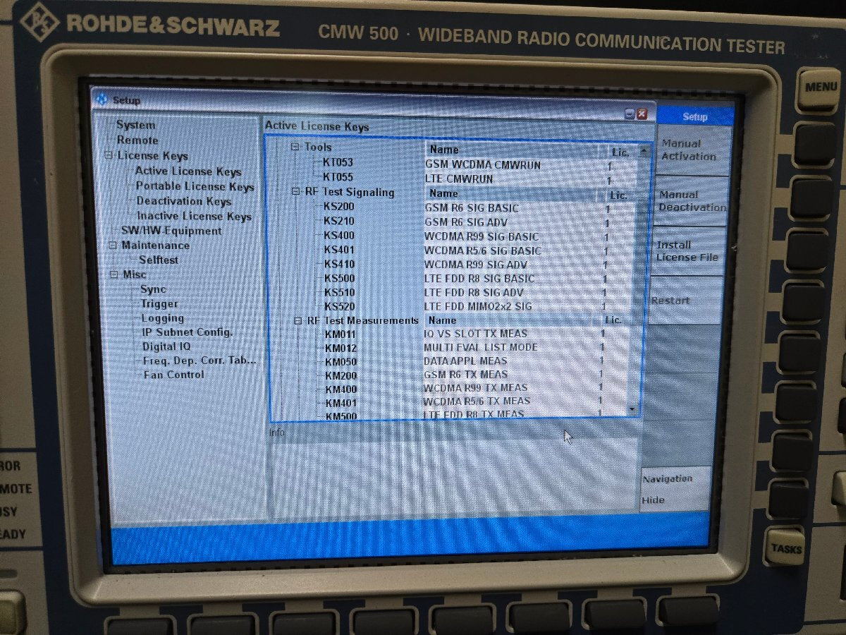 NBC R&S CMW500 Wideband Radio Communication Tester [d1172236386]