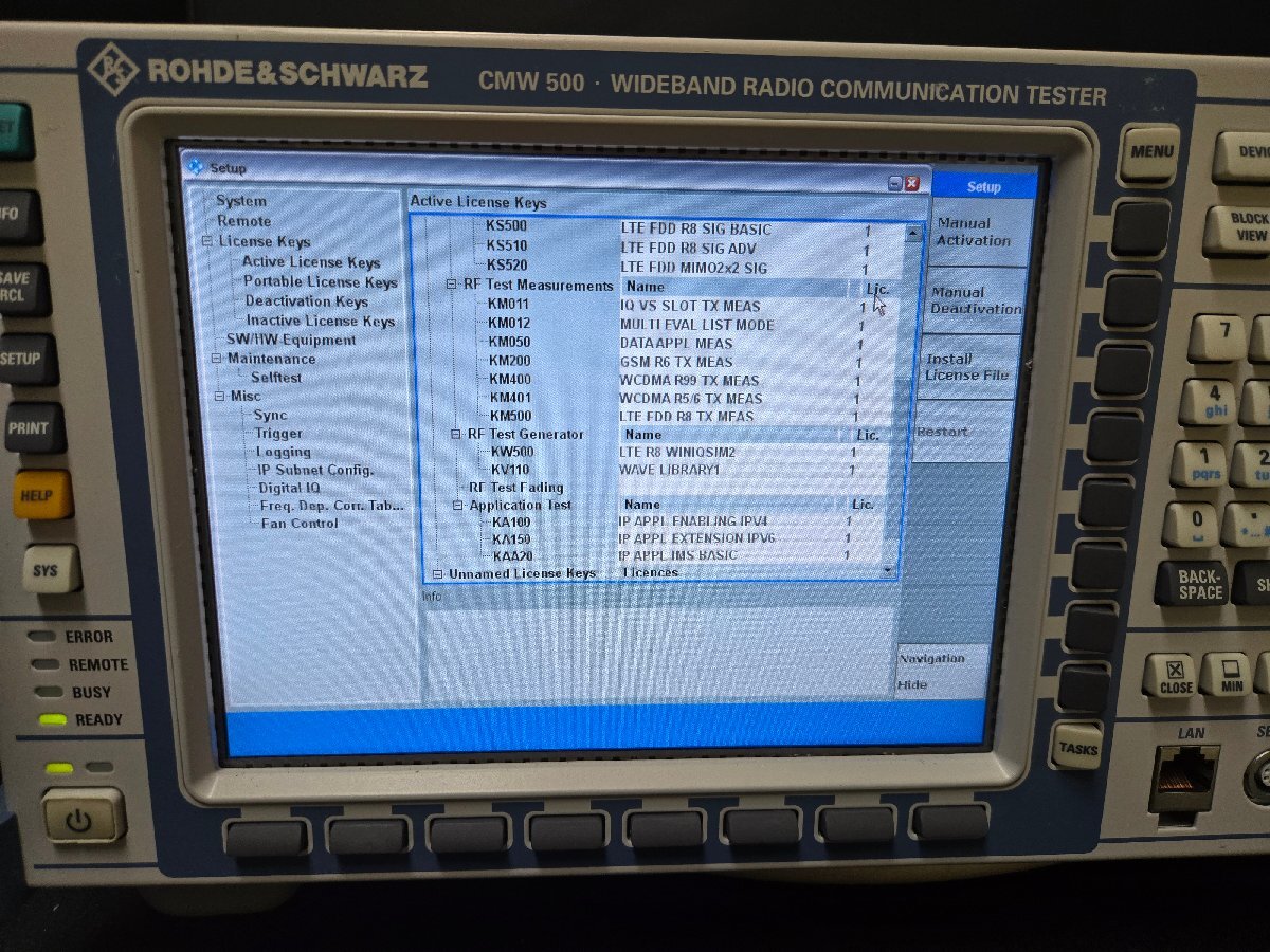 NBC R&S CMW500 Wideband Radio Communication Tester [d1172236386]