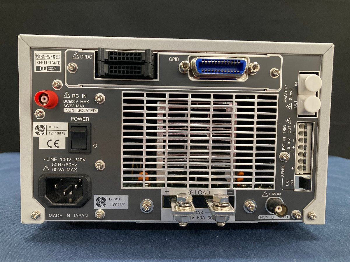 Keisoku Giken LN-300A Electronic Load 120V 60A 300W [d1172325586]