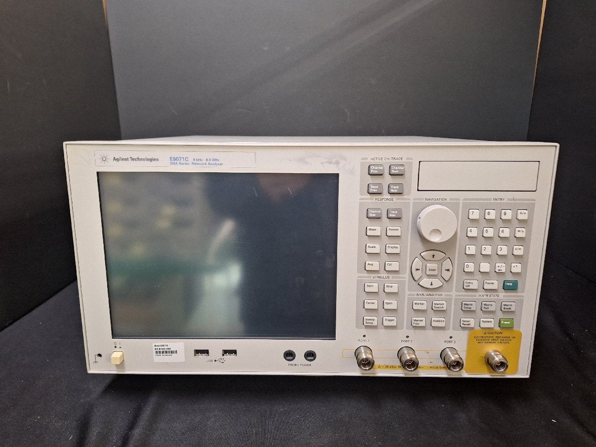 Agilent E5071C Network Analyzer 9kHz-8.5GHz [r1172306796]