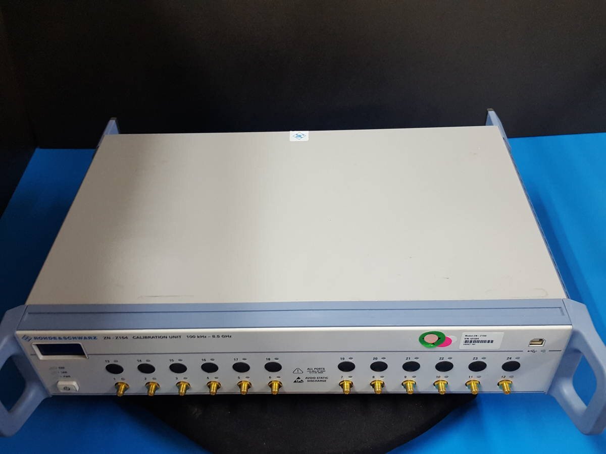 NBC R&S ZN-Z154 Calibration Unit 100KHz - 8.5GHz 12-port Calibration Unit [l1172854612]