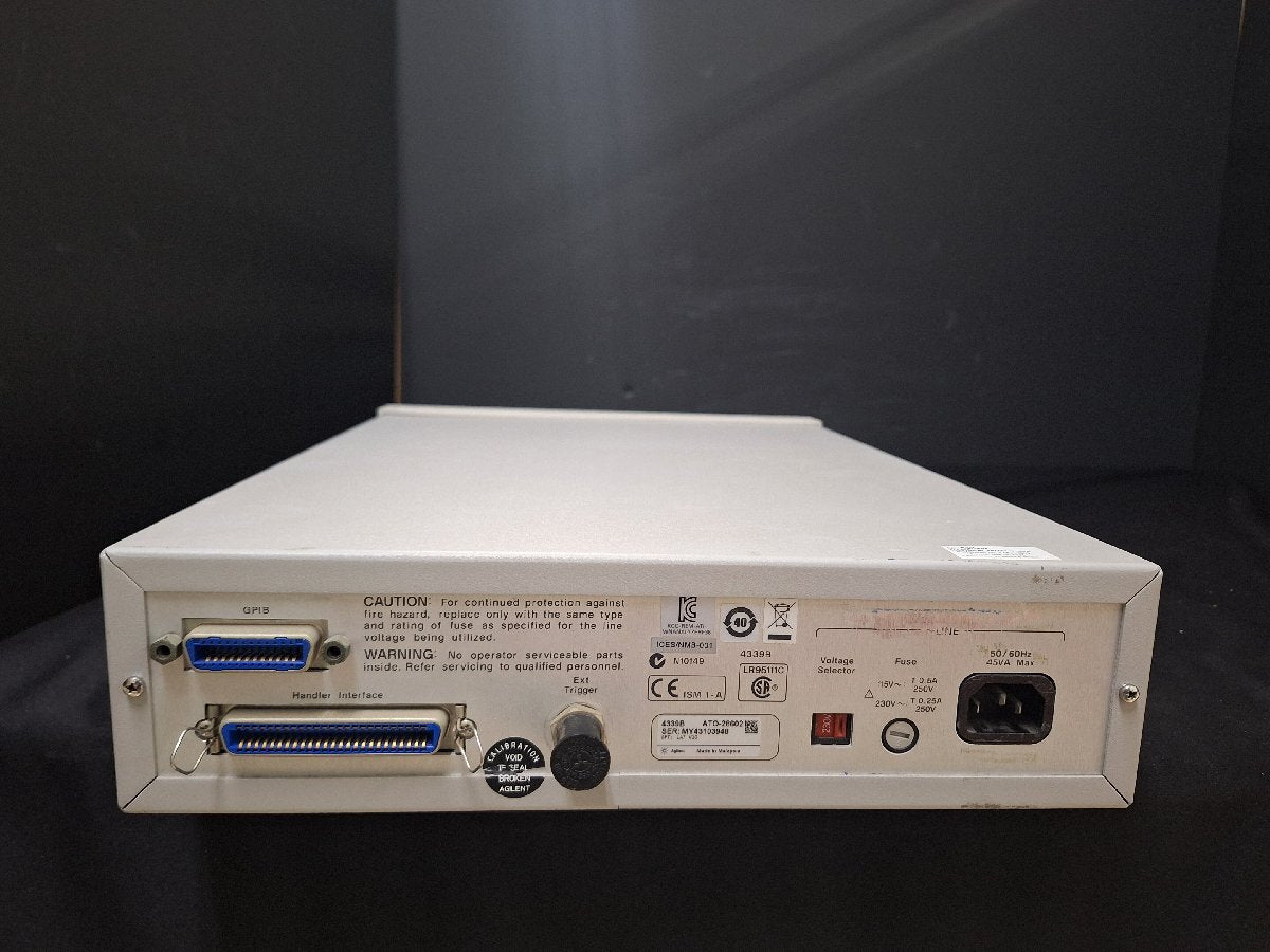 Agilent 4339B High Resistance Meter [j1173157988]