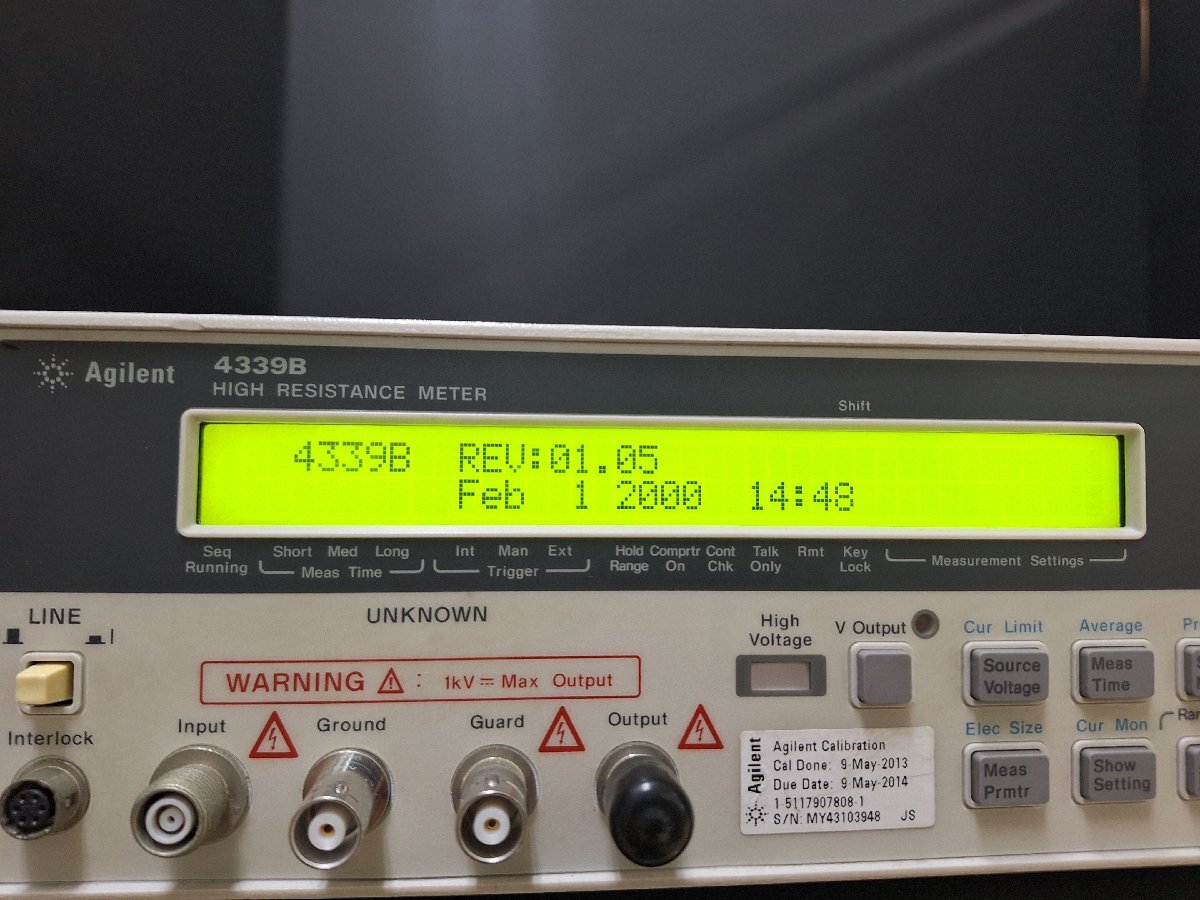 Agilent 4339B High Resistance Meter [j1173157988]
