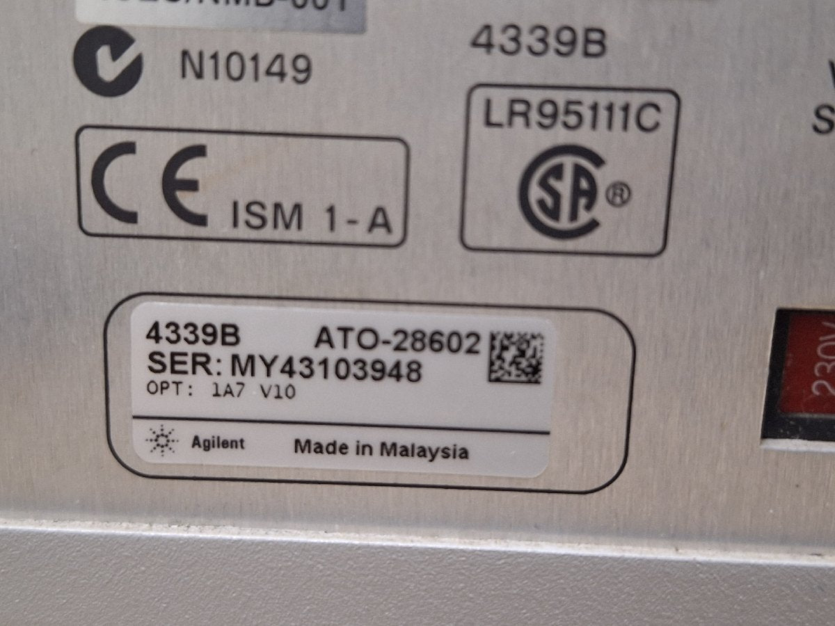 Agilent 4339B High Resistance Meter [j1173157988]