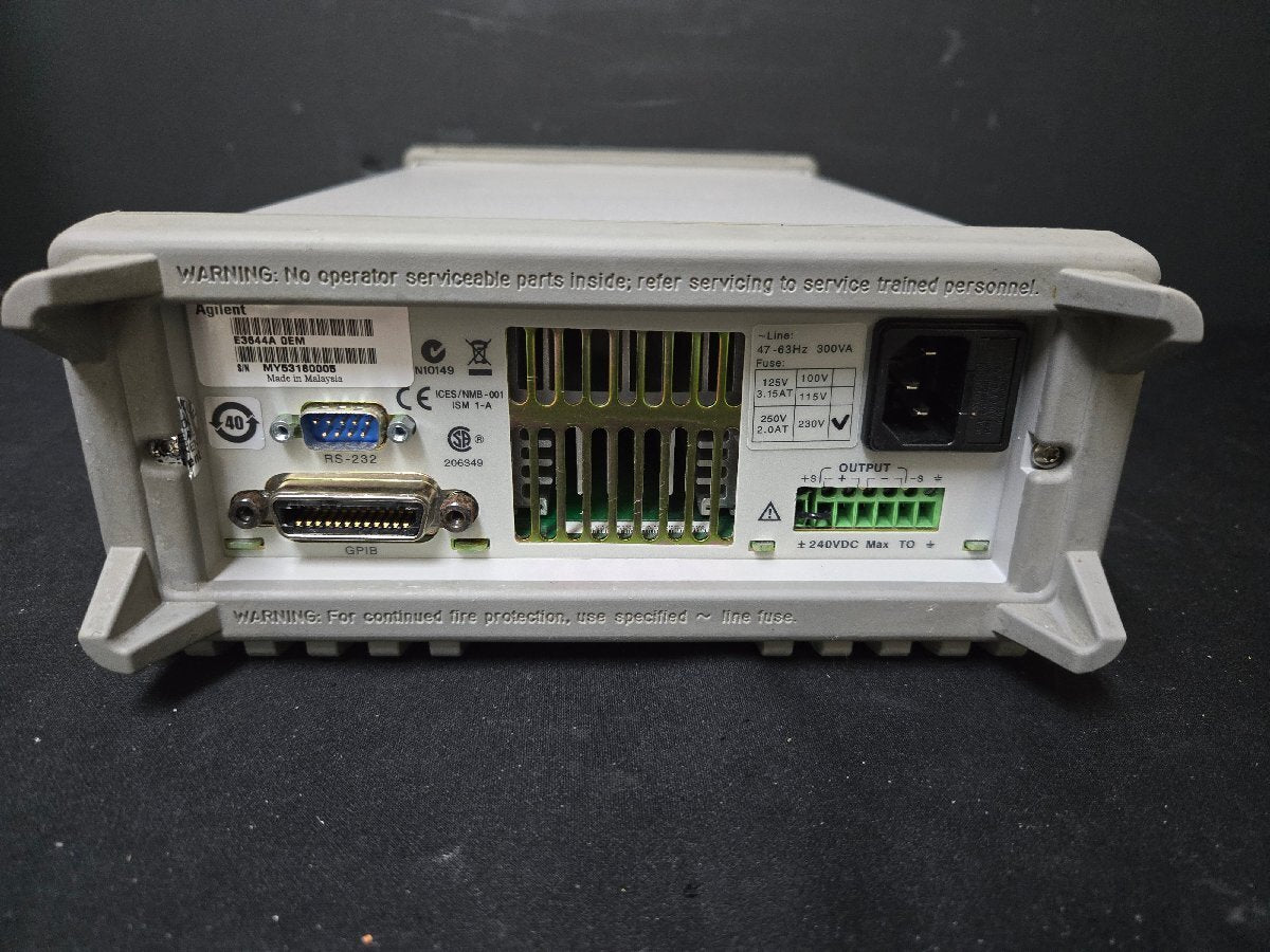 Agilent E3644A DC Power Supply 80W 8V/8A or 20V/4A [w1173292252]