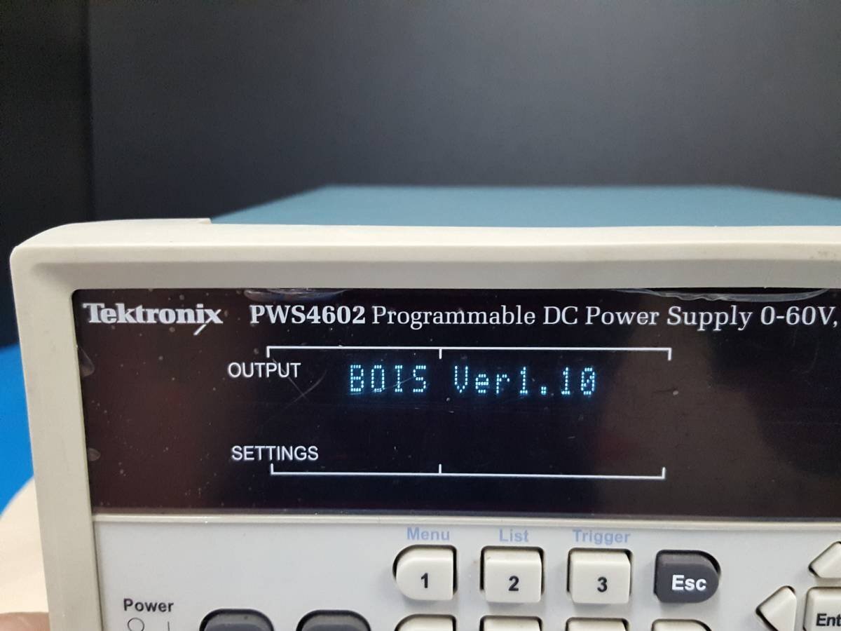 Tektronix PWS4602 Programmable DC Power Supply 0-60V 2.5A [l1174199468]