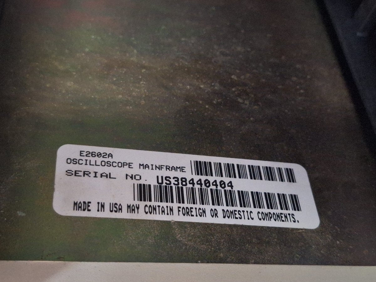 HP 83480A Digital Communications Analyzer (as-is) [u1174678944]
