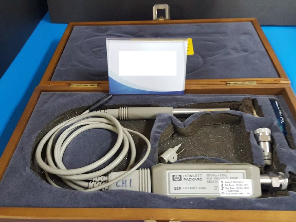 HP 85024A High Frequency Active Probe 300KHz-3GHz (for parts or not working) [l1174678046]