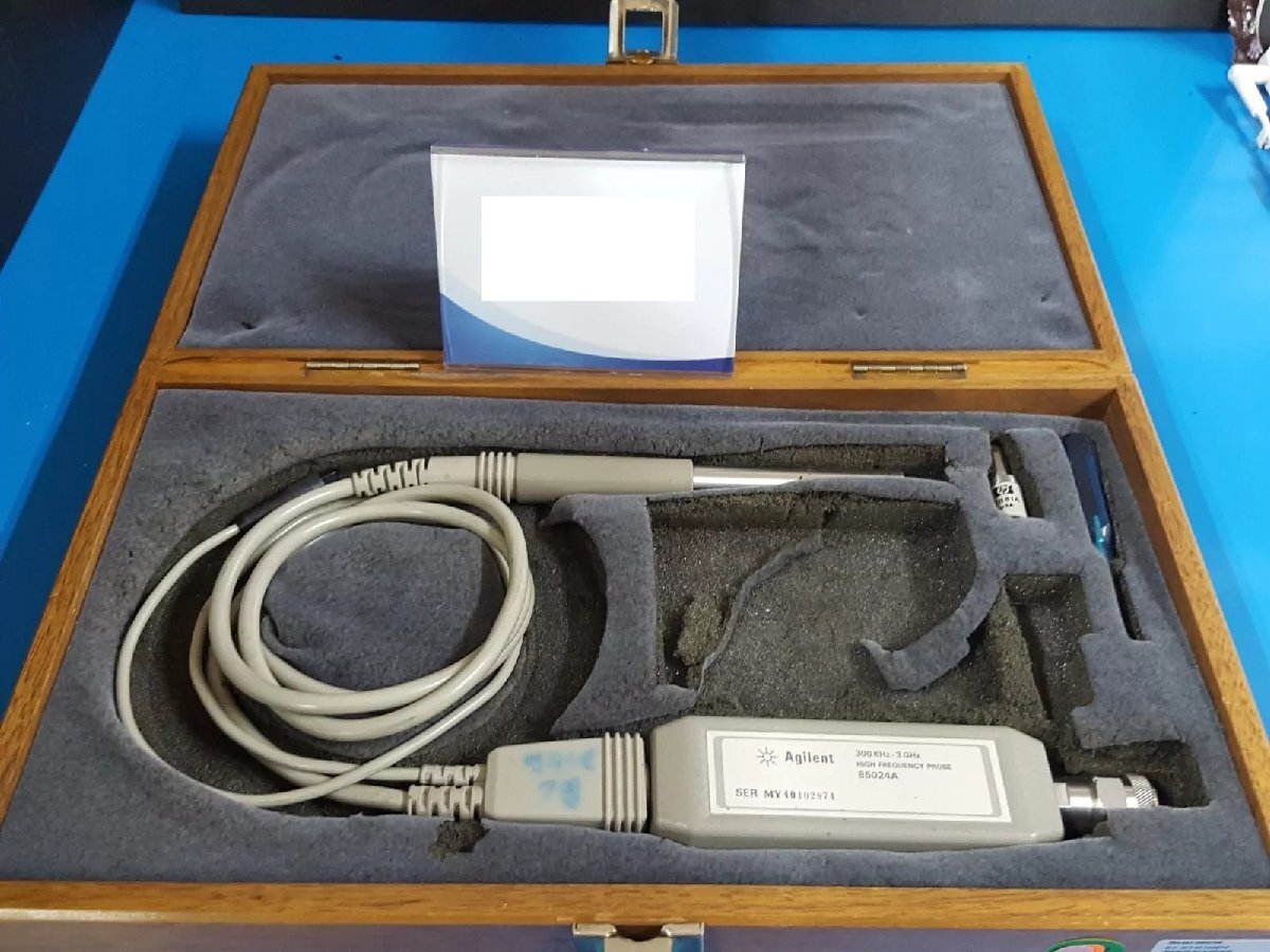 Agilent 85024A High Frequency Active Probe 300KHz-3GHz (for parts or not working) [k1174673527]
