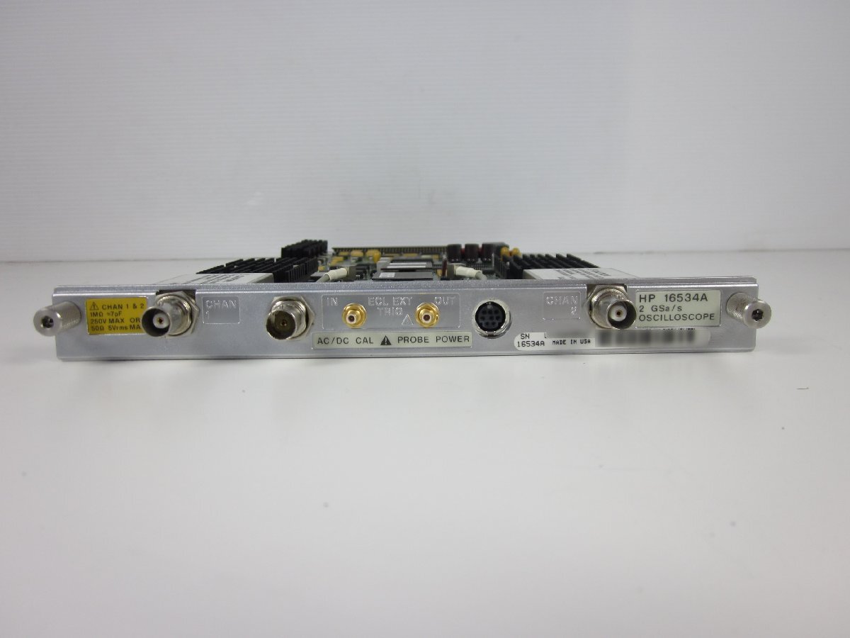 HP Hewlett-Packard 16534A Oscilloscope Card Digital 500MHz [k1175210829]